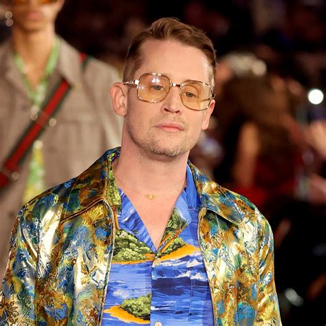 macaulay culkin defile gucci|macaulay culkin gucci show.